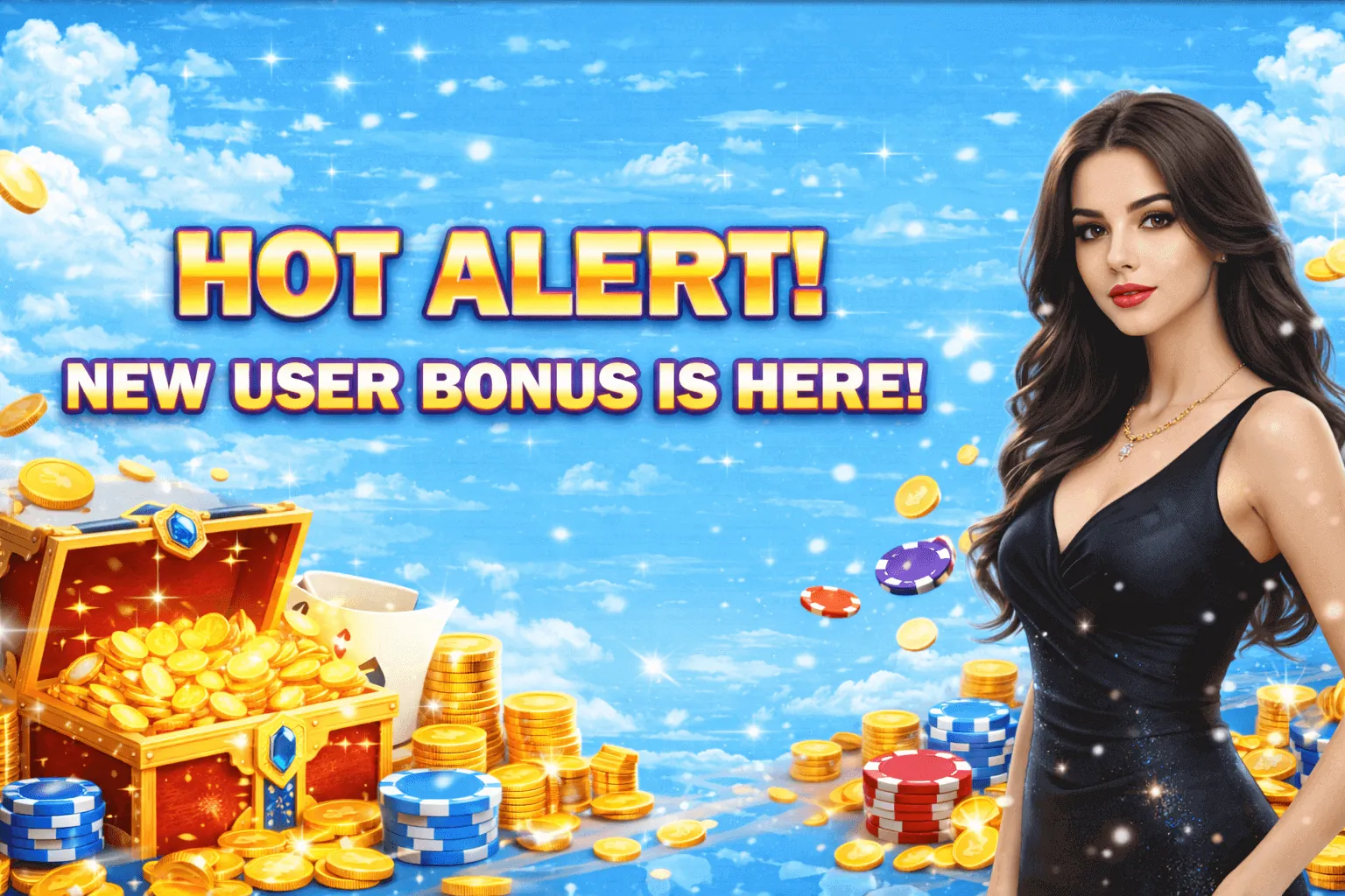 Welcome bonus offer banner